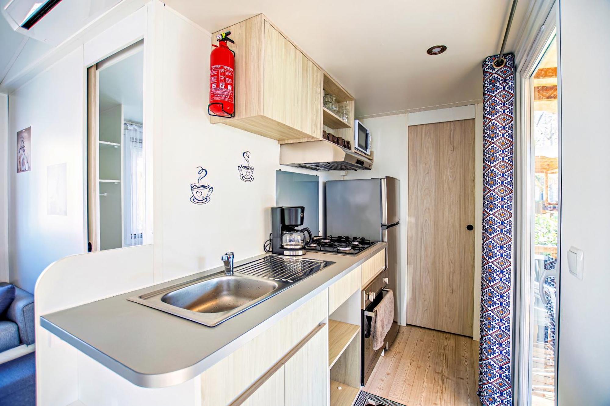 Mobil-Home Valras Plage Buitenkant foto