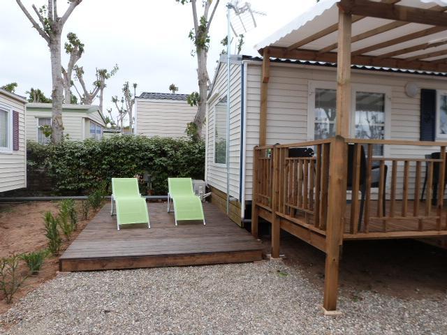 Mobil-Home Valras Plage Buitenkant foto